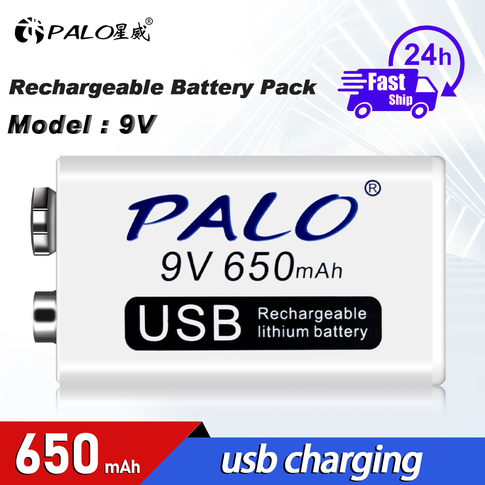 Rc Helicopter Charger - PALO 9V 650mAh Micro USB Charger