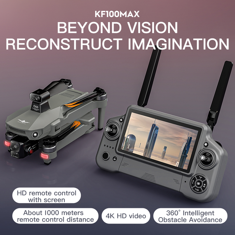 KF100 MAX GPS Drone 4K Camera  - Rc Helicopter Electric ulasan dan harga