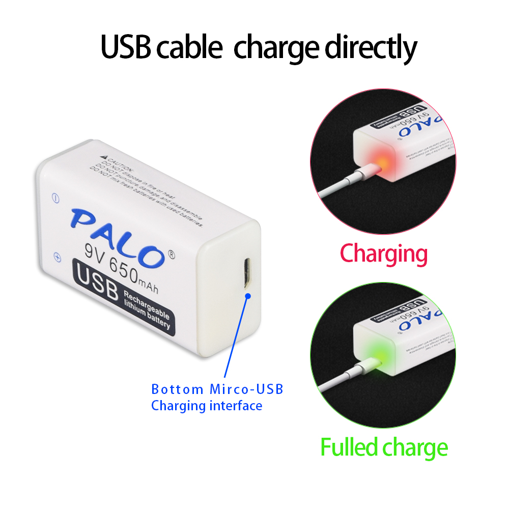 PALO 9V 650mAh Micro USB Charg - Rc Helicopter Charger ulasan dan harga