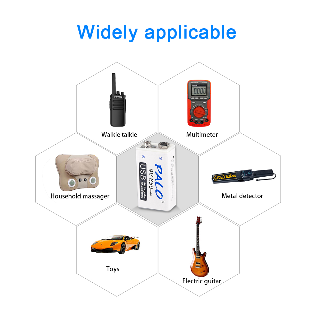 PALO 9V 650mAh Micro USB Charg - Rc Helicopter Charger ulasan dan harga