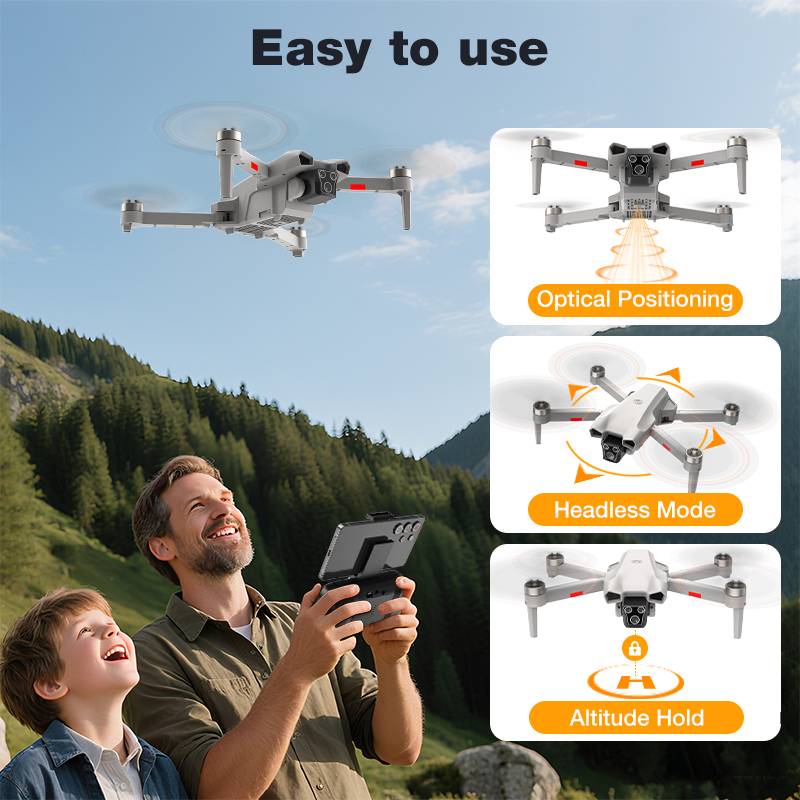 NEW Hot L017 Pro Drone Brushle - Rc Helicopter Charger ulasan dan harga